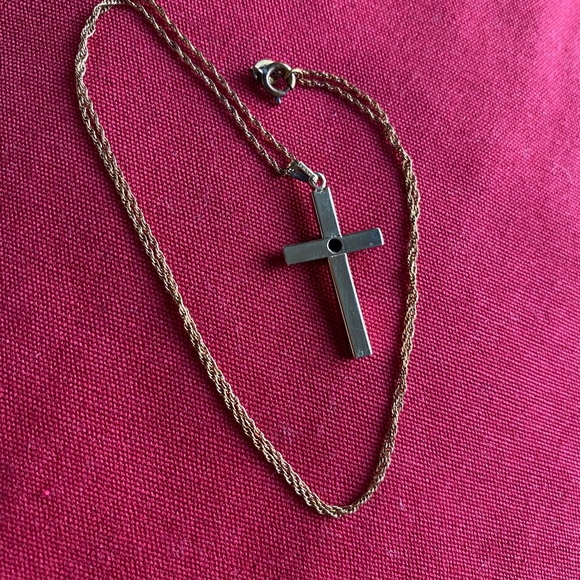 A&Z Hayward I Cross Necklace I 1/10 14K GF - Picture 2 of 15